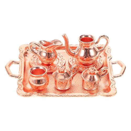 Angoily 1 Satz Mini-teeservice-Modell Puppe Winzig Bausatz Miniatur Tisch-teegeschirrmodell Desktop-mini-hausdekoration Teegeschirr-Modell DIY Zubehör Legierung Rose Angoily 1 Satz Mini-teeservice-Modell Puppe Winzig Bausatz Miniatur Tisch-teegeschirrmodell Desktop-mini-hausdekoration Teegeschirr-Modell DIY Zubehör Legierung Rose von Angoily