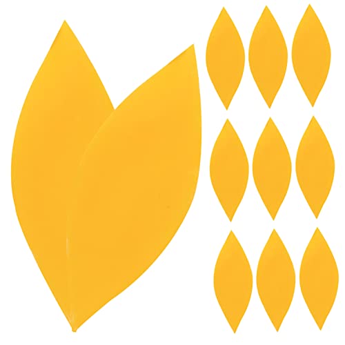 Angoily 1 Satz Petal Tiles Diy Mosaikglasstücke Bunte Transparente Bastelmaterialien Blattform für Kreative Kunstprojekte und Gartenkunstgestaltung Geeignet für Mosaikarbeiten und von Angoily