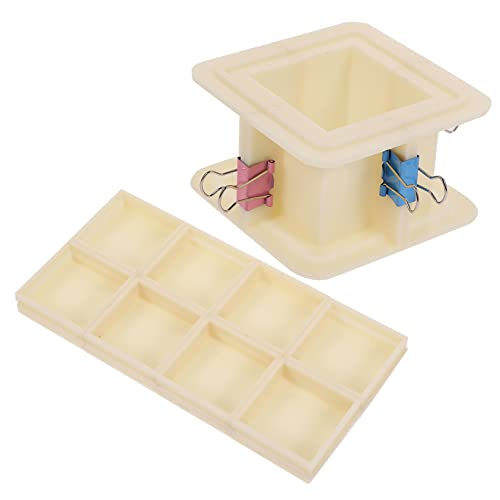 Angoily 1 Satz Silikonform -Drehkombination Bad Rahmen für manueller Seifenformrahmen handwerk DIY form gehäuse verstellbarer Formrahmen verstellbare Form Formgehäuse Silikon-Gummi Plastik von Angoily