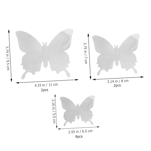 Angoily 1 Satz Spiegel Schmetterling Klein Künstlich Drinnen Wandtattoo Wohnzimmer Für Aufkleber Wohnkultur Schmetterlinge Wandstatue Schmetterlinge 3d Wandtattoo Pvc Silber 48 Stück Angoily 1 Satz Spiegel Schmetterling Klein Künstlich Drinnen Wandtattoo Wohnzimmer Für Aufkleber Wohnkultur Schmetterlinge Wandstatue Schmetterlinge 3d Wandtattoo Pvc Silber 48 Stück von Angoily
