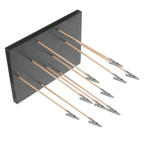 Angoily 1 Satz Sprühlackständer-Set Zeitungsständer Malenhalter Clips Klemmen Plattenhaken Modellbau-Farbklammern Farbklammern-Basis Modellierungswerkzeug Basis mit farbigen Clips Bambus Angoily 1 Satz Sprühlackständer-Set Zeitungsständer Malenhalter Clips Klemmen Plattenhaken Modellbau-Farbklammern Farbklammern-Basis Modellierungswerkzeug Basis mit farbigen Clips Bambus von Angoily