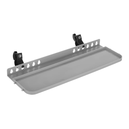 Angoily 1 Satz Staffelei-tablett Staffelei Malen Utensilienablage Präsentationstablett Badezimmerschalter Tablett Kleine Staffeleien Zum Malen Ablagefach Rechteckiges Tablett Plastik Grey von Angoily