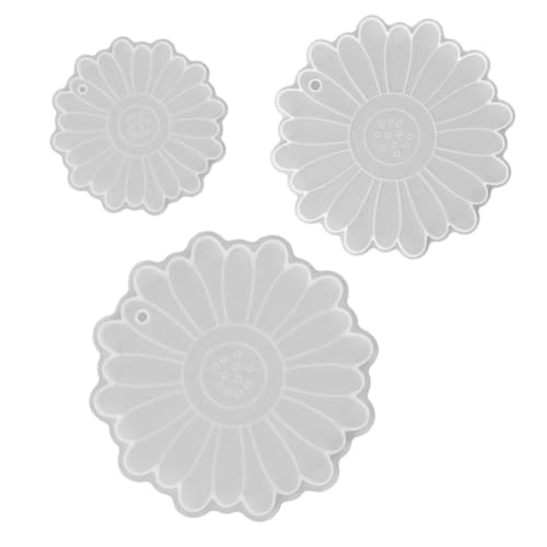 Angoily 1 Satz Teiliges Diy Silikonform Für Epoxidharz Untersetzer Flexible Gießform Für Dekorationen Einfach Zu Reinigen Und Wiederverwendbar 3 Stück Angoily 1 Satz Teiliges Diy Silikonform Für Epoxidharz Untersetzer Flexible Gießform Für Dekorationen Einfach Zu Reinigen Und Wiederverwendbar 3 Stück von Angoily