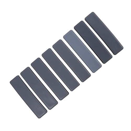Angoily 8stücke Tischfußschutz Selbstklebende Gleitpad Abriebfeste Bodenmatte Möbeltransporter Für Tischecken-crashpad Schreibtische Esstische Stühle Geräte von Angoily