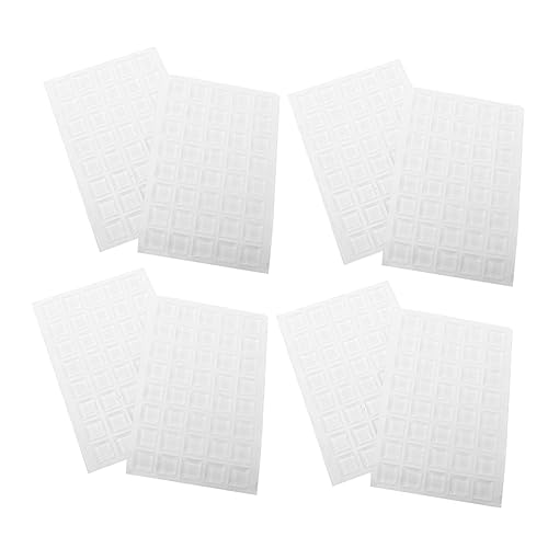 Angoily 80stücke Teiliges Klare Stoßdämpfer-Pads Selbstklebend Geräuschdämpfend Für Möbel Türen Schränke Und Glasoberflächen Transparent von Angoily