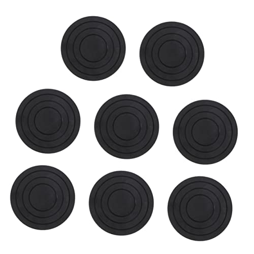 Angoily 1 Satz Waschmaschine Bodenmatte Klein Schutz Schützend Pads Waschmaschinenpfanne Wäscheständer Waschmaschine Riser Black Pp Harzfaser 8 Stück Angoily 1 Satz Waschmaschine Bodenmatte Klein Schutz Schützend Pads Waschmaschinenpfanne Wäscheständer Waschmaschine Riser Black Pp Harzfaser 8 Stück von Angoily