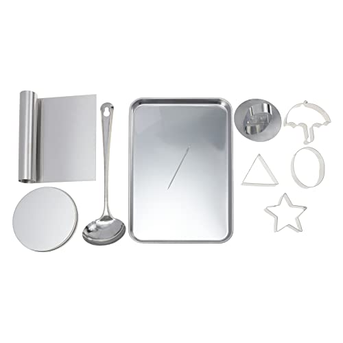 Angoily 1 Satz Zuckerkeksform Gebäckschneider Aus Metall -keks-set Sterne Fondantschneider Stern-ausstecher -ausstecher Kuchenform Selbstgemacht Rostfreier Stahl Südkorea Angoily 1 Satz Zuckerkeksform Gebäckschneider Aus Metall -keks-set Sterne Fondantschneider Stern-ausstecher -ausstecher Kuchenform Selbstgemacht Rostfreier Stahl Südkorea von Angoily