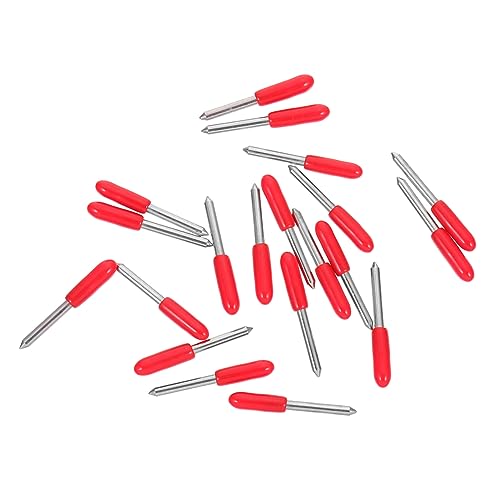 Angoily 1 Schachtel Wolframstahl Schneidklingen für Computerbeschriftung Präzise Cutter für Plotter für Selbstklebende Folie Reflektierende Filme und Dünne Papiere Angoily 1 Schachtel Wolframstahl Schneidklingen für Computerbeschriftung Präzise Cutter für Plotter für Selbstklebende Folie Reflektierende Filme und Dünne Papiere von Angoily