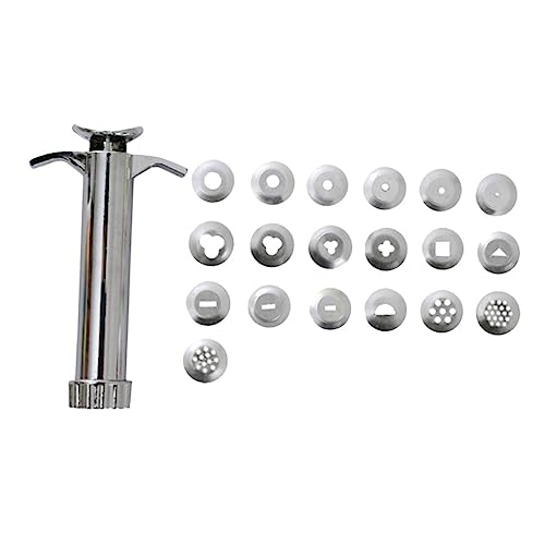 Angoily 1 Set Ton Kunststoff Stanzer Ton Skulptur Werkzeuge DIY Polymer Ton Extruder Back Extruder Polymer Ton Extruder Werkzeug Rotierender Polymer Ton Quetscher Silber Edelstahl Angoily 1 Set Ton Kunststoff Stanzer Ton Skulptur Werkzeuge DIY Polymer Ton Extruder Back Extruder Polymer Ton Extruder Werkzeug Rotierender Polymer Ton Quetscher Silber Edelstahl von Angoily
