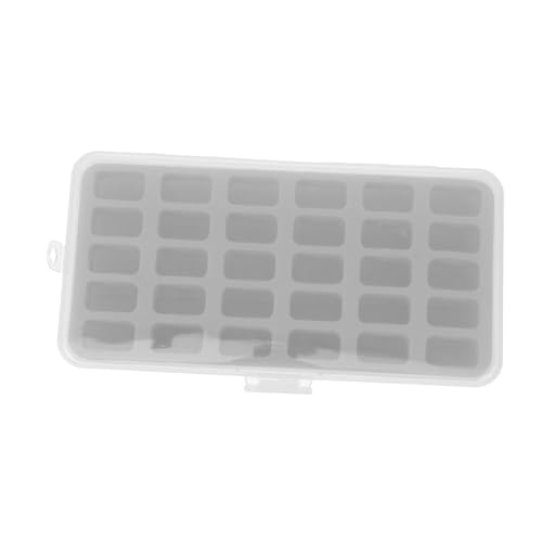 Angoily 1 Stück 30 Spulenkapsel aus Kunststoff Unterfaden Nähmaschine Spulen Halter Stickerei Lagerung Bobbin Organizer nähmaschinenzubehör nähspulen Fall Spulenorganisator Plastik Grey von Angoily