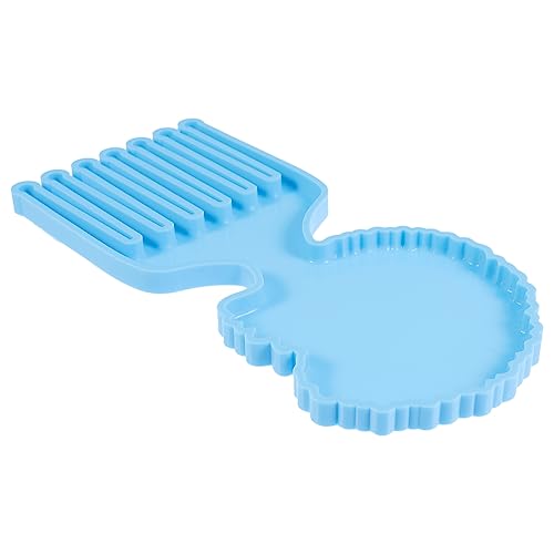 Angoily 1 Stück Diy Silikonform für Afro Kamm Gießen von Epoxidharz Einfache Diy Kammform für Haarstyling und Kreative Projekte Angoily 1 Stück Diy Silikonform für Afro Kamm Gießen von Epoxidharz Einfache Diy Kammform für Haarstyling und Kreative Projekte von Angoily