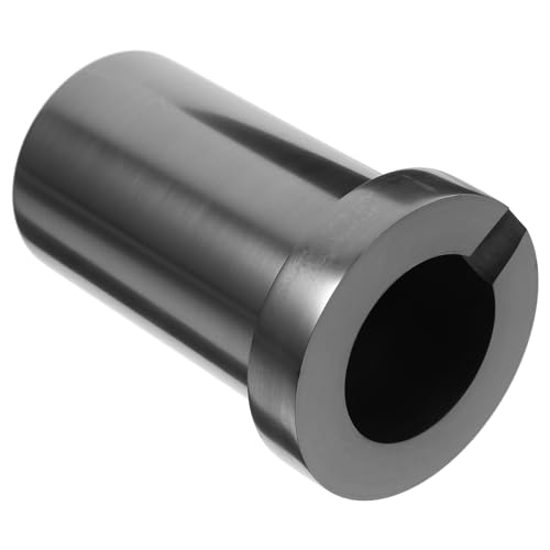 Angoily 1 Stück Hochreiner Graphit Tiegel für Schmelzen von Gold Silber Kupfer und Messing Hochtemperaturbeständig für Gießerei und Metallverarbeitung von Angoily