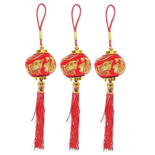 Angoily 1stück Feng Shui Laterne Dekorativer Für Chinesische Neujahr Hängedekoration Für Fenster Und Türen Festliche Deko Für Frühling Festival von Angoily