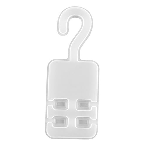 Angoily 1 Stück Multifunktionale Silikonform für Diy Haken Kristall Hakenform für Kreative Anwendungen Tragbar und Wiederverwendbar für Handwerksprojekte und Heimdekoration von Angoily
