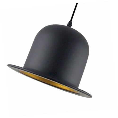 Angoily 1 Stück Nordic Deckenleuchte Aluminium Retro Schwarz Gold Pendelleuchte für Restaurant und Wohnräume Einfache Installation Stilvolle Raumdekoration Hängelampe für Zuhause LED Angoily 1 Stück Nordic Deckenleuchte Aluminium Retro Schwarz Gold Pendelleuchte für Restaurant und Wohnräume Einfache Installation Stilvolle Raumdekoration Hängelampe für Zuhause LED von Angoily