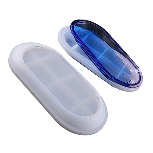 Angoily 1 Stück Silikonform für Epoxidharz Kreative Diy Kristall Tropfenform für Schalen und Teller Ovaler Flachboden für Zuhause und Bastelprojekte Weiß Angoily 1 Stück Silikonform für Epoxidharz Kreative Diy Kristall Tropfenform für Schalen und Teller Ovaler Flachboden für Zuhause und Bastelprojekte Weiß von Angoily