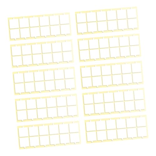 Angoily 10 Blatt Doppelseitiges Montageklebeband Bögen Transparent Selbstklebend Akustikschaum Befestigung Stark Haftend Für Schalldämmung Wandpaneele DIY Projekte von Angoily