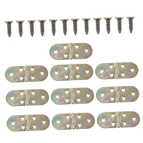 Angoily 10 Sätze Teiliges Robuste Holzscharniere Klappbar für und Schmuckboxen Flexible Öffnung Rostfrei Langlebig Einsetzbar für Bastel und Holzprojekte Angoily 10 Sätze Teiliges Robuste Holzscharniere Klappbar für und Schmuckboxen Flexible Öffnung Rostfrei Langlebig Einsetzbar für Bastel und Holzprojekte von Angoily