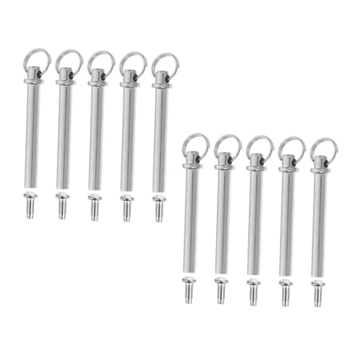 Angoily 10 Satz Teiliges Handfächer Nieten mit Ring Mehrgrößen Fächerwelle Reparatur Zubehör für Faltbare Handventilatoren Silber Angoily 10 Satz Teiliges Handfächer Nieten mit Ring Mehrgrößen Fächerwelle Reparatur Zubehör für Faltbare Handventilatoren Silber von Angoily