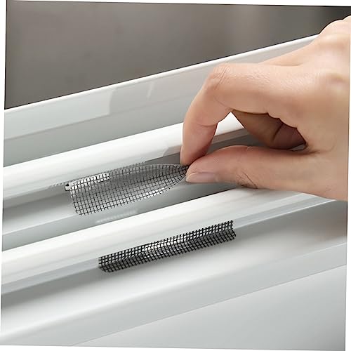 Angoily 10 Stück Fenster Fliegengitter Reparaturband Teiliges aus Hitzebeständigem Fiberglas Mesh Sticker Selbstklebend für Insektenschutz Reparatur an Fenster und Türen Dunkelgrau Angoily 10 Stück Fenster Fliegengitter Reparaturband Teiliges aus Hitzebeständigem Fiberglas Mesh Sticker Selbstklebend für Insektenschutz Reparatur an Fenster und Türen Dunkelgrau von Angoily