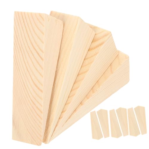 Angoily 10 Stück Holz Türkeile Rutschfeste Türstopper mit Schräger Oberfläche Robustes Hartholz für Schutz von Fingern und Türen Geeignet für Teppich Fliesen Linoleum Vielseitig Angoily 10 Stück Holz Türkeile Rutschfeste Türstopper mit Schräger Oberfläche Robustes Hartholz für Schutz von Fingern und Türen Geeignet für Teppich Fliesen Linoleum Vielseitig von Angoily