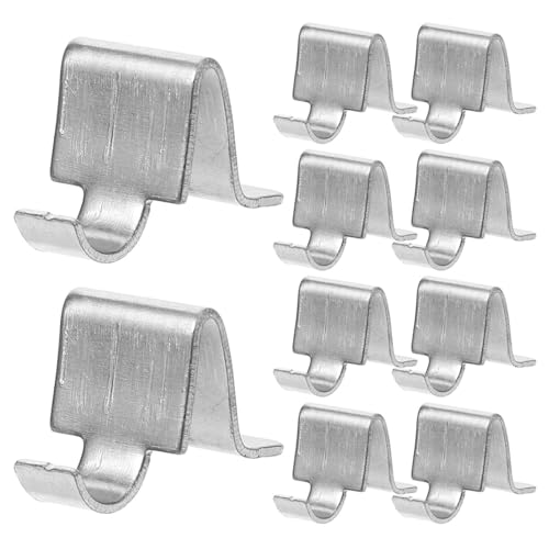 Angoily 10 Stück Schwerlast Regalhalterung S haken mit Querloch für Aktenschrank Einlegeböden Robuste Eisen Clips zur Stabilen Fachbodenbefestigung Vielseitig Einsetzbar im Büro und Angoily 10 Stück Schwerlast Regalhalterung S haken mit Querloch für Aktenschrank Einlegeböden Robuste Eisen Clips zur Stabilen Fachbodenbefestigung Vielseitig Einsetzbar im Büro und von Angoily
