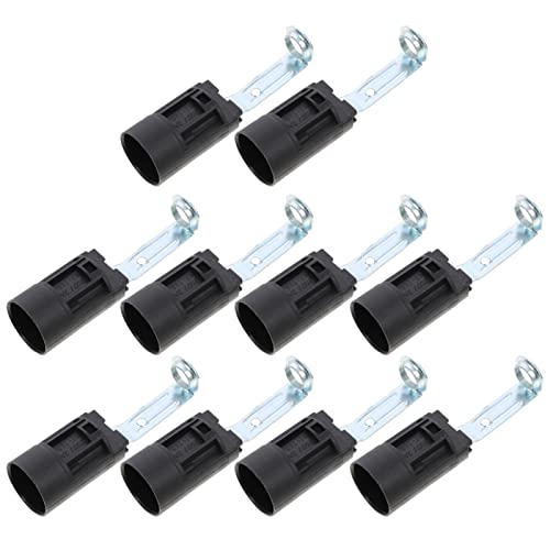 Angoily 10 Stück Teiliges Kerzenlampenfassung mit Halterungen Geeignet für Tisch Wand und Kristalllampen Robuster Langlebiger Lampenhalter Angoily 10 Stück Teiliges Kerzenlampenfassung mit Halterungen Geeignet für Tisch Wand und Kristalllampen Robuster Langlebiger Lampenhalter von Angoily