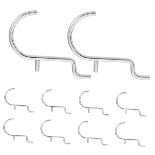 Angoily 10 Stück Teiliges Metall pegboard haken Robuste Lochwandhaken für Werkstatt und Garage Vielseitig Einsetzbar Einfache Montage Schwere Lasten Tragend zur Werkzeug Angoily 10 Stück Teiliges Metall pegboard haken Robuste Lochwandhaken für Werkstatt und Garage Vielseitig Einsetzbar Einfache Montage Schwere Lasten Tragend zur Werkzeug von Angoily
