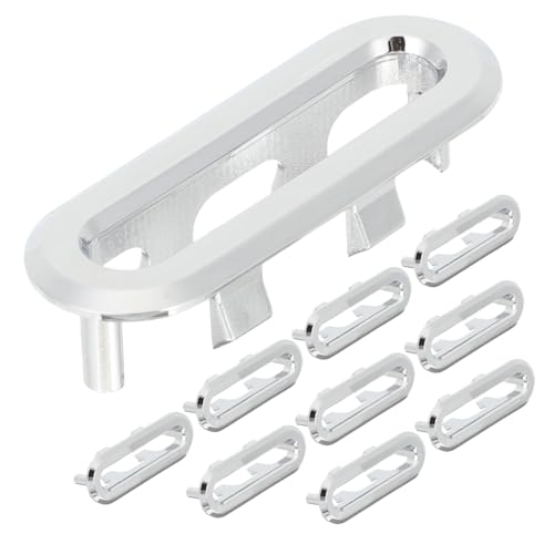 Angoily 10 Stück Teiliges Ovale Überlaufabdeckungen aus Robustem Abs Kunststoff Wasserfeste Bad Küchen Spülbecken Überlaufloch Abdeckung Passgenau für Keramische Waschbecken Installieren Angoily 10 Stück Teiliges Ovale Überlaufabdeckungen aus Robustem Abs Kunststoff Wasserfeste Bad Küchen Spülbecken Überlaufloch Abdeckung Passgenau für Keramische Waschbecken Installieren von Angoily