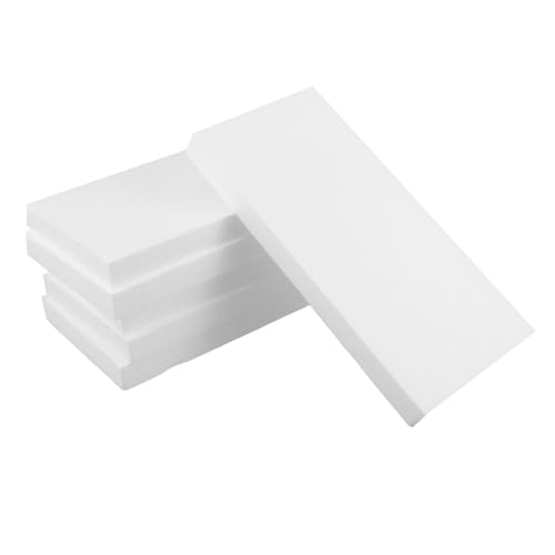 Angoily 10 Stück Teiliges Polystyrol Rechteckige Bastelblöcke zum Schneiden für DIY-Kunst Vielseitig für Blumenarrangements Schulprojekte Bemalbar und Klebbar Angoily 10 Stück Teiliges Polystyrol Rechteckige Bastelblöcke zum Schneiden für DIY-Kunst Vielseitig für Blumenarrangements Schulprojekte Bemalbar und Klebbar von Angoily