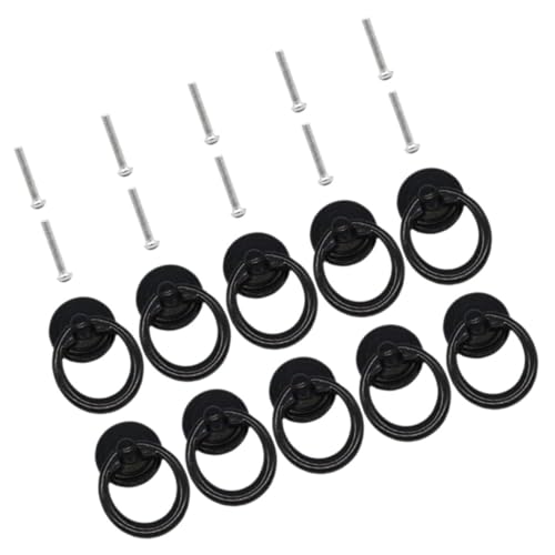 Angoily 10 Stück Teiliges Runde Metall schubladengriffe Vintage Stil Ergonomisch Glatte Oberfläche Einfach zu Montieren Geeignet für Küchenschränke Möbel Kleiderschränke Langlebige Angoily 10 Stück Teiliges Runde Metall schubladengriffe Vintage Stil Ergonomisch Glatte Oberfläche Einfach zu Montieren Geeignet für Küchenschränke Möbel Kleiderschränke Langlebige von Angoily