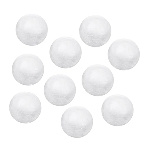 Angoily 10 Stück Teiliges Schaumstoffkugeln für DIY Basteln Hohe Dichte Glatte Oberfläche Weihnachtskugel Deko für Kindergarten Party und Handwerksprojekte Angoily 10 Stück Teiliges Schaumstoffkugeln für DIY Basteln Hohe Dichte Glatte Oberfläche Weihnachtskugel Deko für Kindergarten Party und Handwerksprojekte von Angoily