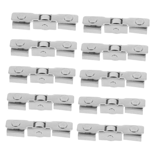 Angoily 10 Stück Teiliges Schiebetürrollen für Glastüren Geräuscharme Metallrolle mit Pulley für Vitrinen und Schränke Langlebige und Robuste Lösung für Müheloses Öffnen und Schließen von Angoily 10 Stück Teiliges Schiebetürrollen für Glastüren Geräuscharme Metallrolle mit Pulley für Vitrinen und Schränke Langlebige und Robuste Lösung für Müheloses Öffnen und Schließen von von Angoily