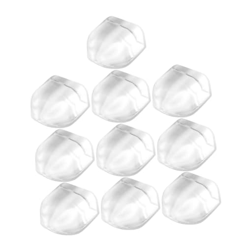 Angoily 10 Stück Teiliges Silikon Türstopper Bodenmontiert ohne Bohren Klar Stoßdämpfend Geräuscharm Selbstklebend Transparenter Türhalter für Schlafzimmer Schutz von Wand und Boden zu Angoily 10 Stück Teiliges Silikon Türstopper Bodenmontiert ohne Bohren Klar Stoßdämpfend Geräuscharm Selbstklebend Transparenter Türhalter für Schlafzimmer Schutz von Wand und Boden zu von Angoily