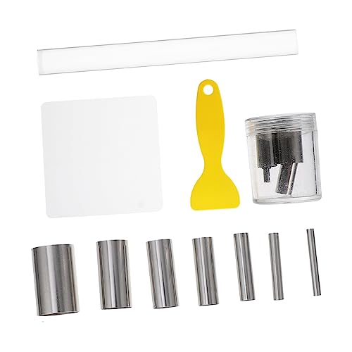 Angoily 10 Stück Teiliges Tonwerkzeug Set Multifunktionale Schaber und Cutter für Keramikarbeiten Langlebig und Vielseitig Einsetzbar für Erwachsene für DIY Projekte Angoily 10 Stück Teiliges Tonwerkzeug Set Multifunktionale Schaber und Cutter für Keramikarbeiten Langlebig und Vielseitig Einsetzbar für Erwachsene für DIY Projekte von Angoily