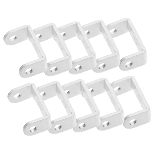 Angoily 10 Stück Teiliges U halterungen aus Leichtem Aluminiumlegierung Design für Flexible Montage Vielseitige Befestigungsklammern für Türsicherung Garagentore und Industrielle Angoily 10 Stück Teiliges U halterungen aus Leichtem Aluminiumlegierung Design für Flexible Montage Vielseitige Befestigungsklammern für Türsicherung Garagentore und Industrielle von Angoily