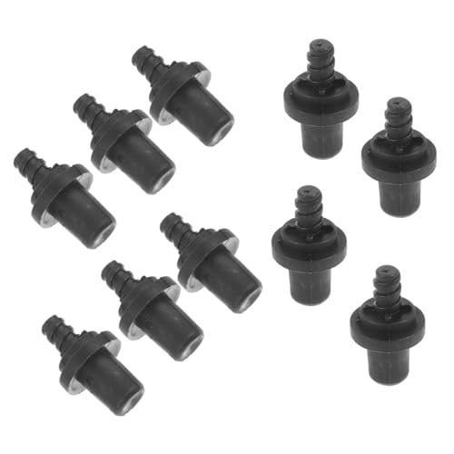 Angoily 10 Stück Teiliges Wc bürstenstiel verbindungsset mit Gewinde Langlebige Toilettenbürstenkopf adapter Kompatibel mit Verschiedenen Klobürsten Einfache Handhabung Zuverlässige Angoily 10 Stück Teiliges Wc bürstenstiel verbindungsset mit Gewinde Langlebige Toilettenbürstenkopf adapter Kompatibel mit Verschiedenen Klobürsten Einfache Handhabung Zuverlässige von Angoily