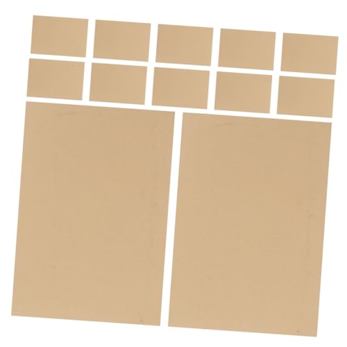 Angoily 100 Blatt Briefpapier Kraftpapier Vintage Scrapbook Papier Premium Papier zum Schreiben und Verpacken Robustes Multifunktionales Briefpapier für Kreative DIY projekte von Angoily