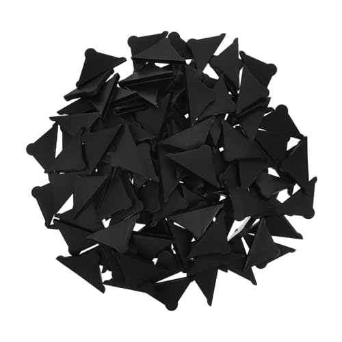 Angoily 100 Stück Eckenschutz Kunststoff Schutzwinkel Schwarz für Glas und Spiegel Kantenschutz für Möbel und Schränke Stoßschutz Einfache Montage Langlebig und Elegant Angoily 100 Stück Eckenschutz Kunststoff Schutzwinkel Schwarz für Glas und Spiegel Kantenschutz für Möbel und Schränke Stoßschutz Einfache Montage Langlebig und Elegant von Angoily