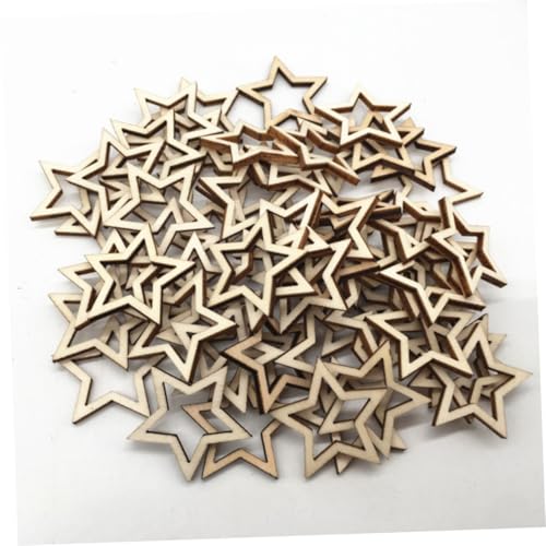 Angoily 100 Stück Holzanhänger Sternförmig Hohle Holzscheiben Zum Basteln Weihnachtsbaum Dekoration Holzanhänger Für Fenster Wohnzimmer Party Deko Angoily 100 Stück Holzanhänger Sternförmig Hohle Holzscheiben Zum Basteln Weihnachtsbaum Dekoration Holzanhänger Für Fenster Wohnzimmer Party Deko von Angoily