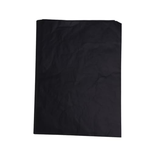 Angoily 100 Stück Kohlepapier Transferpapier Graphitbeschichtet für Zeichnen Malerei Schwarzes Carbonpapier zum Nachzeichnen Papier Holz Leinwand Keramik Clay von Angoily