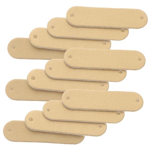 Angoily 100 Stück PU Leder Etiketten mit Löchern Handmade Labels für DIY Häkeln Stricken Nähen Zubehör Langlebige Glatte Oberfläche Vielseitig für Bastelprojekte und Geschenke Angoily 100 Stück PU Leder Etiketten mit Löchern Handmade Labels für DIY Häkeln Stricken Nähen Zubehör Langlebige Glatte Oberfläche Vielseitig für Bastelprojekte und Geschenke von Angoily