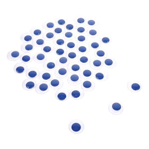 Angoily 100 Stück Selbstklebende Bunte Wackelaugen Sichere Kunststoff Augen Aufkleber für DIY Puppen Basteln Scrapbooking Möbel und Bürodekoration Angoily 100 Stück Selbstklebende Bunte Wackelaugen Sichere Kunststoff Augen Aufkleber für DIY Puppen Basteln Scrapbooking Möbel und Bürodekoration von Angoily