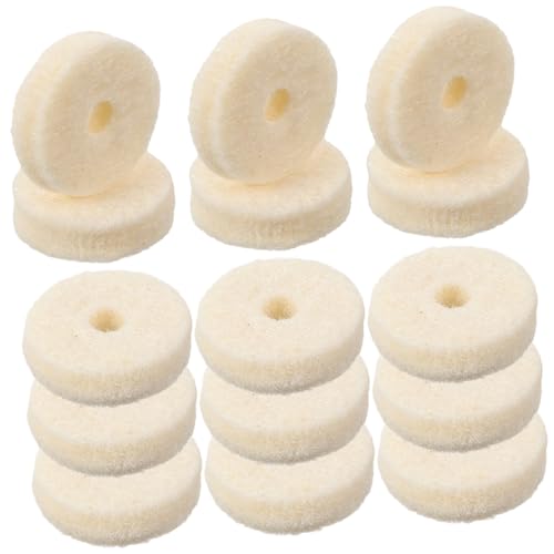 Angoily 100stücke Wollfilz Unterlegscheiben Runde Filzwaschscheiben Für Mechanische Dichtungen Ölabsorbierende Waschscheiben Für Verschiedene Anwendungen von Angoily