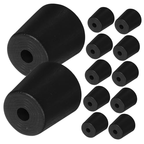 Angoily 12 Sets Möbelstützbeine Couchmöbel Ersatzbeine Ersatzmöbelbeine Möbelbeine Mit Schrauben Sofabeine Mit Schrauben Sofastützfüße Kunststoff Schwarz Angoily 12 Sets Möbelstützbeine Couchmöbel Ersatzbeine Ersatzmöbelbeine Möbelbeine Mit Schrauben Sofabeine Mit Schrauben Sofastützfüße Kunststoff Schwarz von Angoily