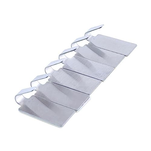 Angoily 12 Stück Selbstklebende Haken ohne Bohren für Wand und Tür für Handtücher Mäntel Taschen Schlüssel Rostfrei und Langlebig Angoily 12 Stück Selbstklebende Haken ohne Bohren für Wand und Tür für Handtücher Mäntel Taschen Schlüssel Rostfrei und Langlebig von Angoily