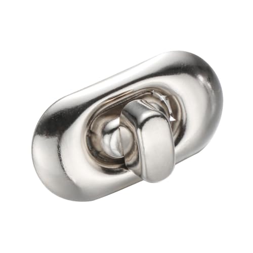 Angoily 12 Stück Teiliges Metall Drehverschluss Taschenverschluss in Silber Langlebiges DIY Zubehör für Handtaschen und Geldbörsen Klassisches Design als Ersatz für Beschädigte Verschlüsse Angoily 12 Stück Teiliges Metall Drehverschluss Taschenverschluss in Silber Langlebiges DIY Zubehör für Handtaschen und Geldbörsen Klassisches Design als Ersatz für Beschädigte Verschlüsse von Angoily