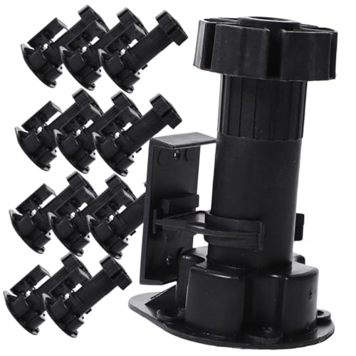 Angoily 12 Stück Teiliges Verstellbare Möbelbeine aus Robustem Material Höhenverstellbare Füße für Schränke und Tische Einfache Montage Dank Positionierung rutschfeste Gewindekonstruktion Angoily 12 Stück Teiliges Verstellbare Möbelbeine aus Robustem Material Höhenverstellbare Füße für Schränke und Tische Einfache Montage Dank Positionierung rutschfeste Gewindekonstruktion von Angoily