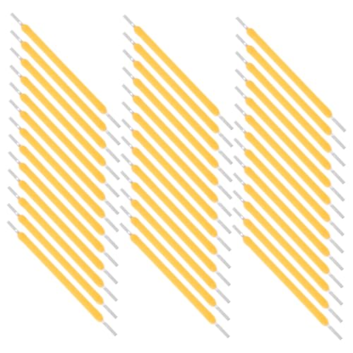 Angoily 120 Stück LED Lampenfilament Ersatz Energiesparend Helle Beleuchtung Flexible Niederspannung Lichtfäden für Wohn Gewerbe Außenbeleuchtung von Angoily