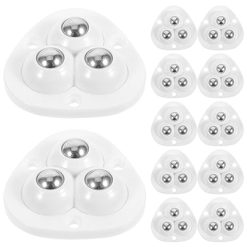 Angoily 12stücke Teiliges Mini Selbstklebenden Lenkrollen Für Kleine Küchengeräte Und Aufbewahrungsboxen Drehbare Pulleys Für Mülltonnen Und Möbel Bodenschonend Und Leise Angoily 12stücke Teiliges Mini Selbstklebenden Lenkrollen Für Kleine Küchengeräte Und Aufbewahrungsboxen Drehbare Pulleys Für Mülltonnen Und Möbel Bodenschonend Und Leise von Angoily